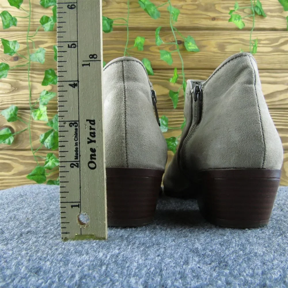 Circus by Sam Edelman  Women‎ Ankle Boots Brown Leather Zip Size 7 Medium